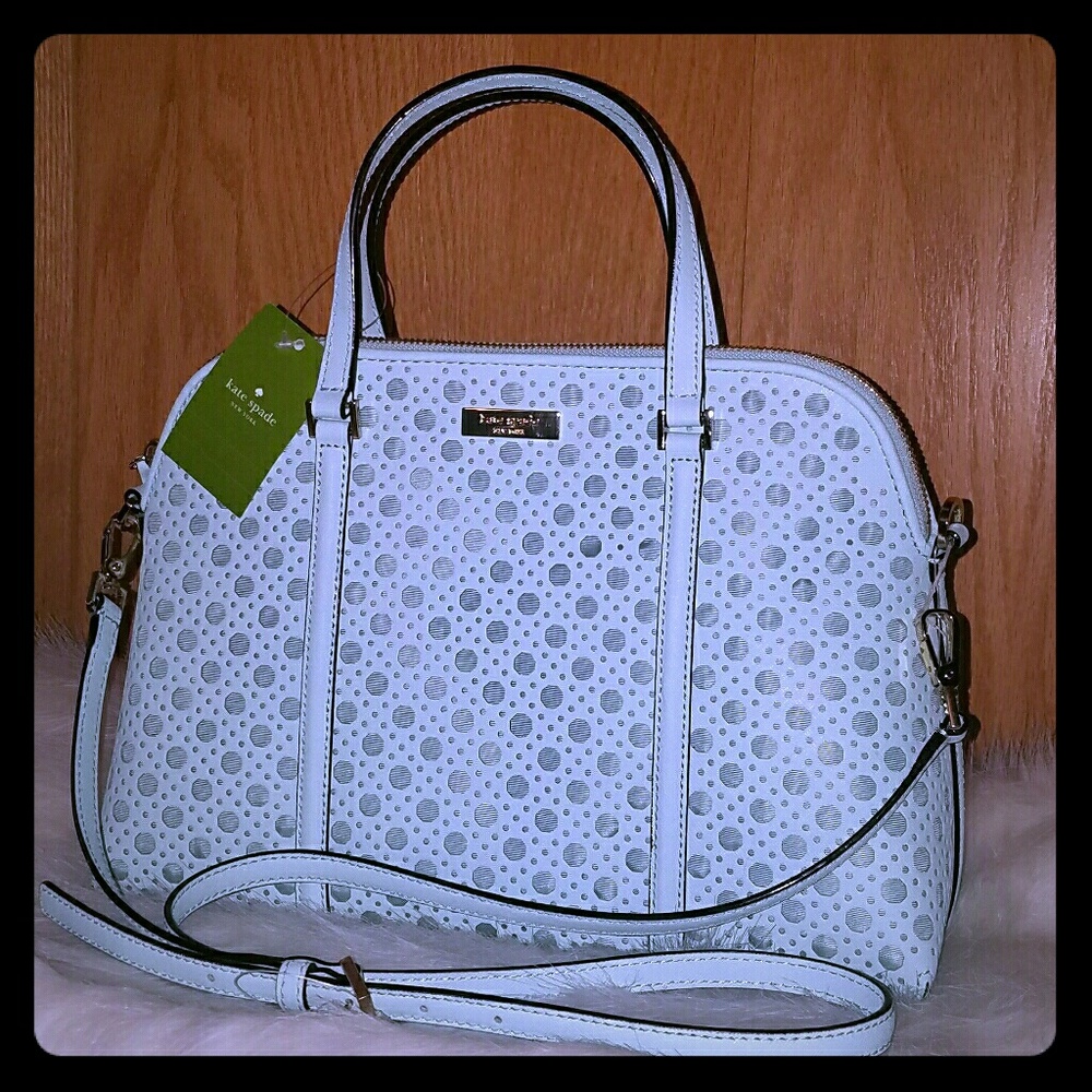 Kate spade grace blue small Rachelle satchel bag